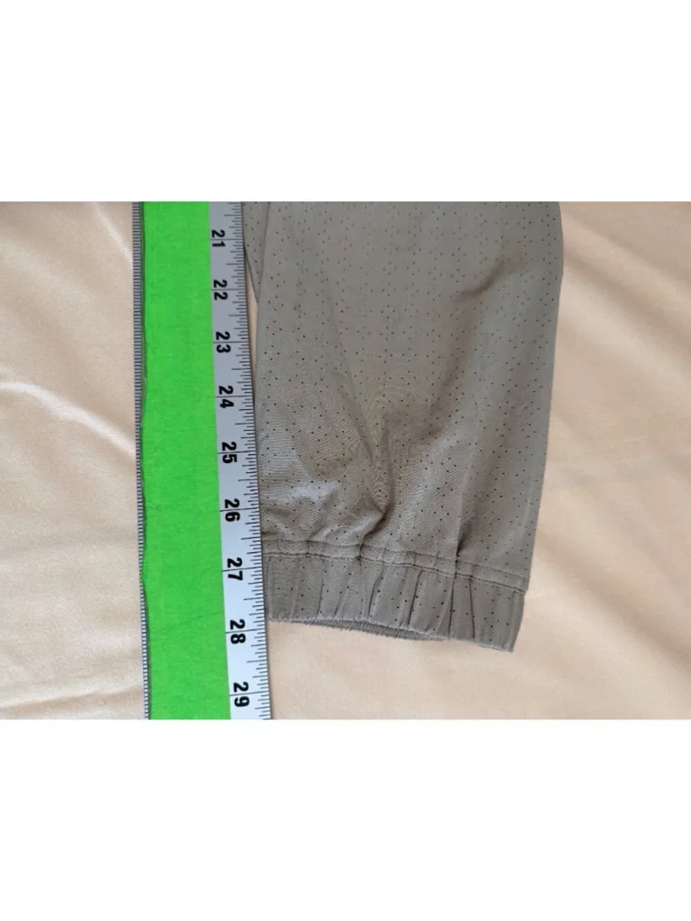 Lululemon Adapted State Perforated High-Rise Jogger Womens 8 Tan Party LW5HADS